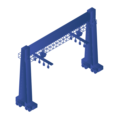 overhead traveling cranes & gantry cranes