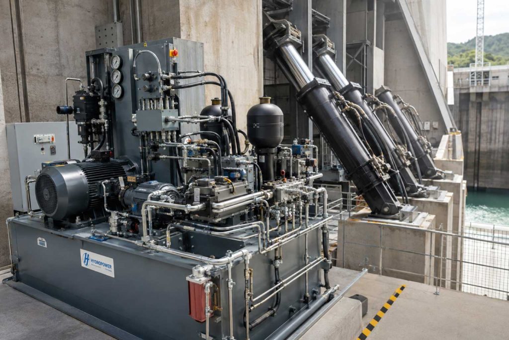 industrial hydraulic power unit