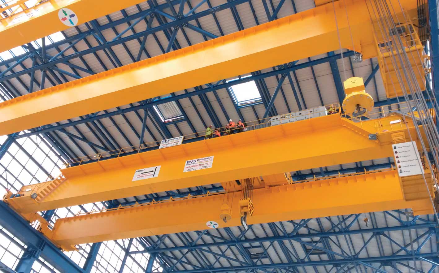 overhead travelling crane
